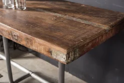 Stehtisch Bartisch Factory Vintage Recyceltes Holz 170/60/8