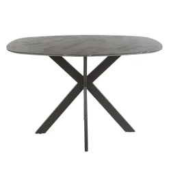 Stehtisch Bartisch Finn Industrial Melamin Keramikoptik 140