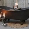 Vintage Badewanne Romantik Löwenfüße