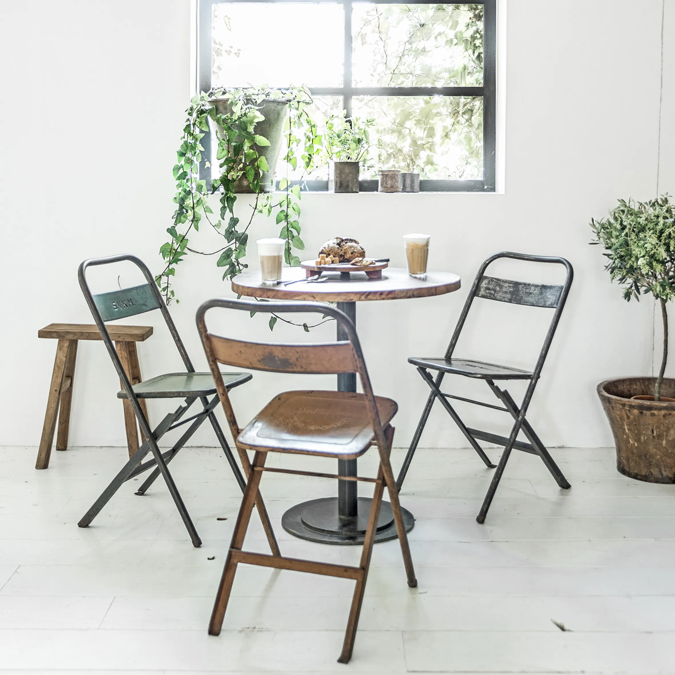 Vintage Klappstuhl Easy Balkonstuhl Esszimmerstuhl in verschiedenen Farben