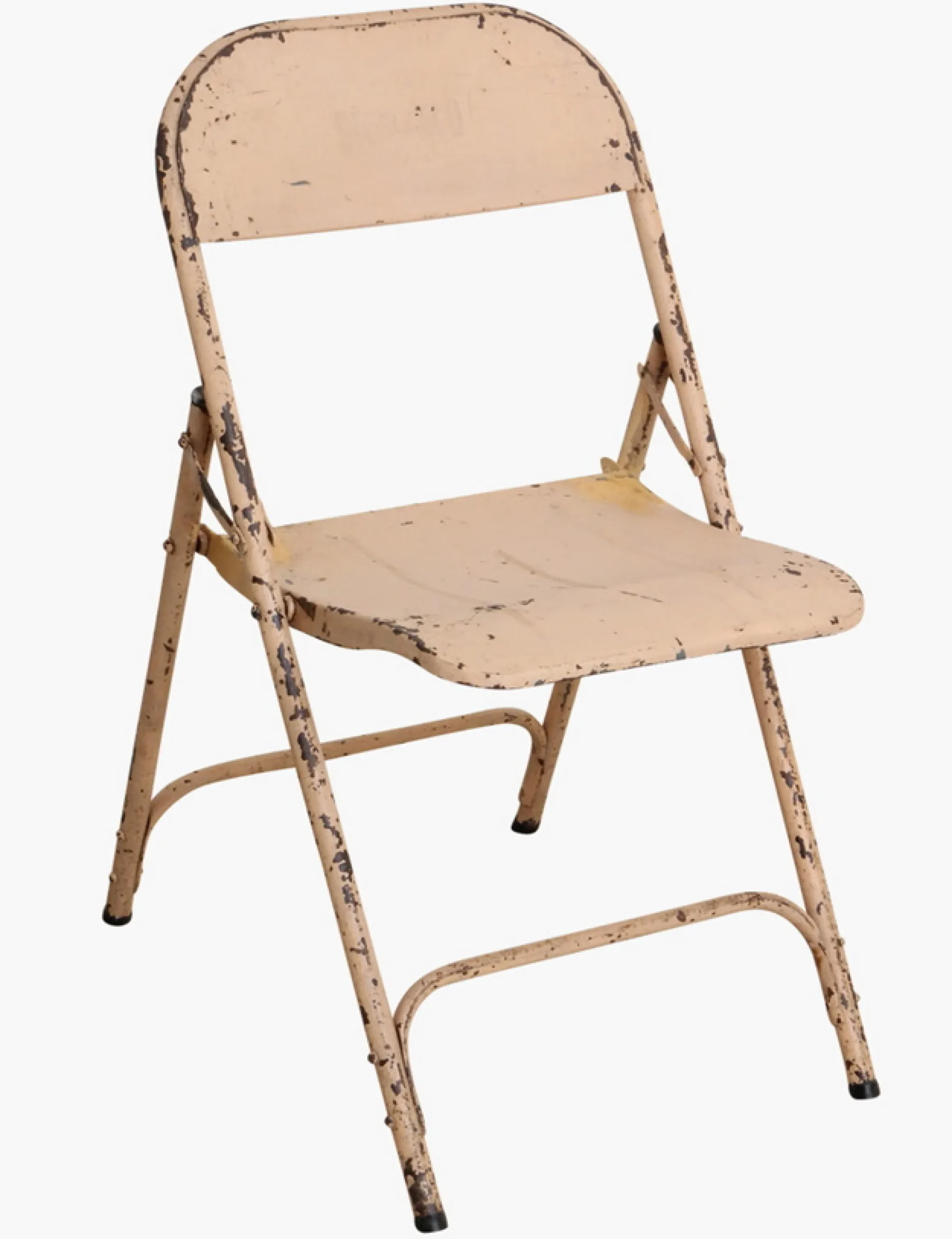 Vintage Klappstuhl Easy Balkonstuhl Esszimmerstuhl Apricot Outdoor