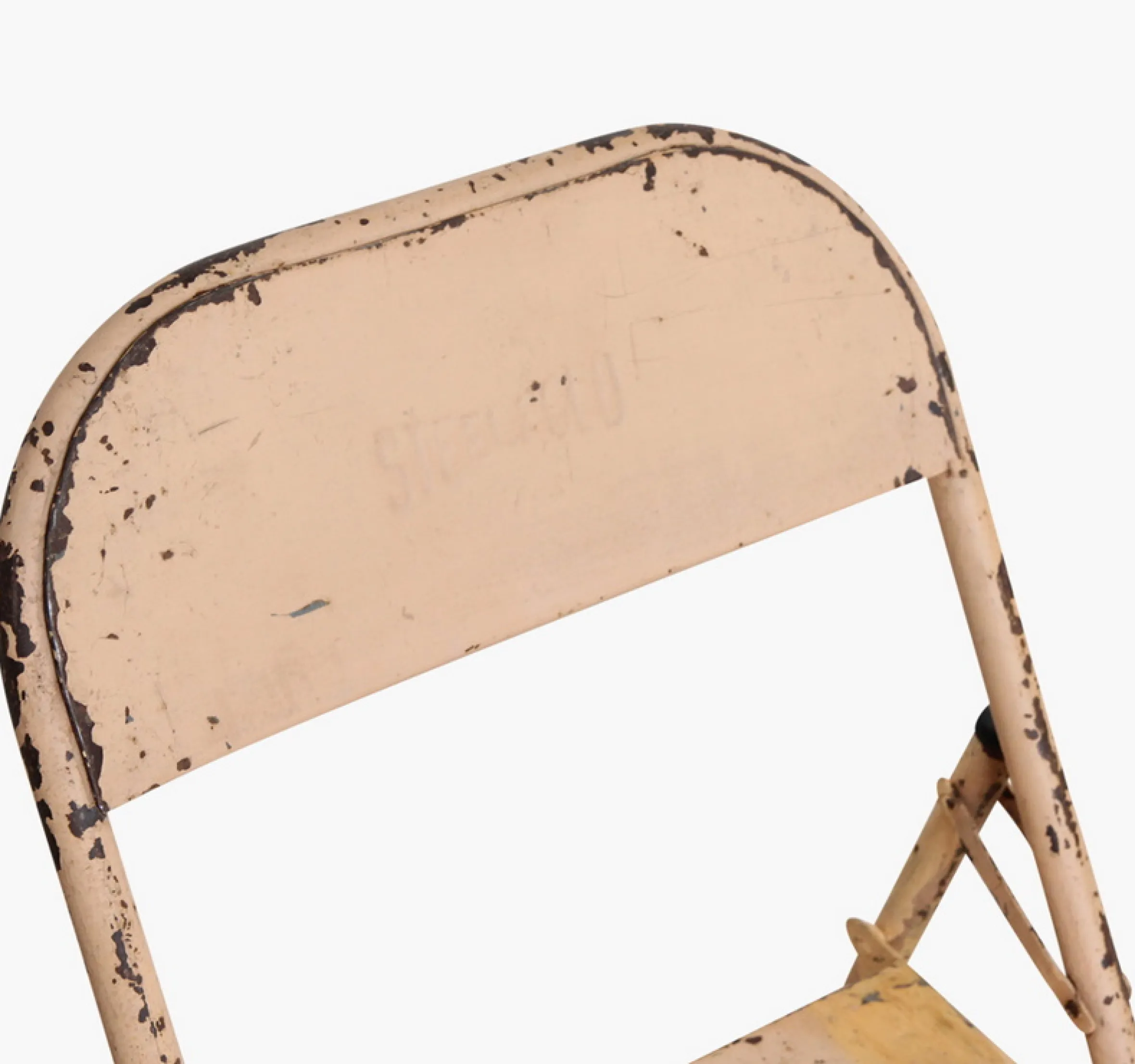 Vintage Klappstuhl Easy Balkonstuhl Esszimmerstuhl Apricot Outdoor