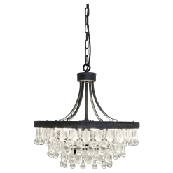 Vintage Kronleuchter Hängelampe Versailles Glasprismen Ø 50 cm