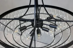 Vintage Kronleuchter Hängelampe Versailles Glasprismen Ø 70 cm