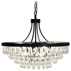 Vintage Kronleuchter Hängelampe Versailles Glasprismen Ø 90 cm