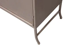 Vitrine Industrial Vintage Astoria Metall Glas Champagner