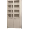 Vitrine Metallschrank Exhibit XL 2-türig Industrial Sand 200