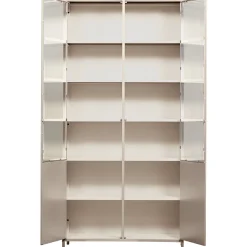 Vitrine Metallschrank Exhibit XL 2-türig Industrial Sand 200