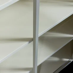 Vitrine Metallschrank Exhibit XL 3-türig Industrial Metall Glas Sand