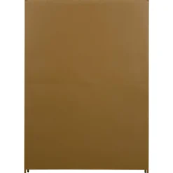 Vitrine Metallschrank Exhibit XL 3-türig Industrial Metall Glas Honiggelb