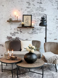 Wandbild Vintage Fahrrad Schwarzer Rahmen