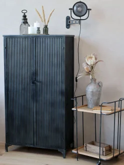 Wandlampe Industrial Factory Spotlight Metall Antik schwenkbar