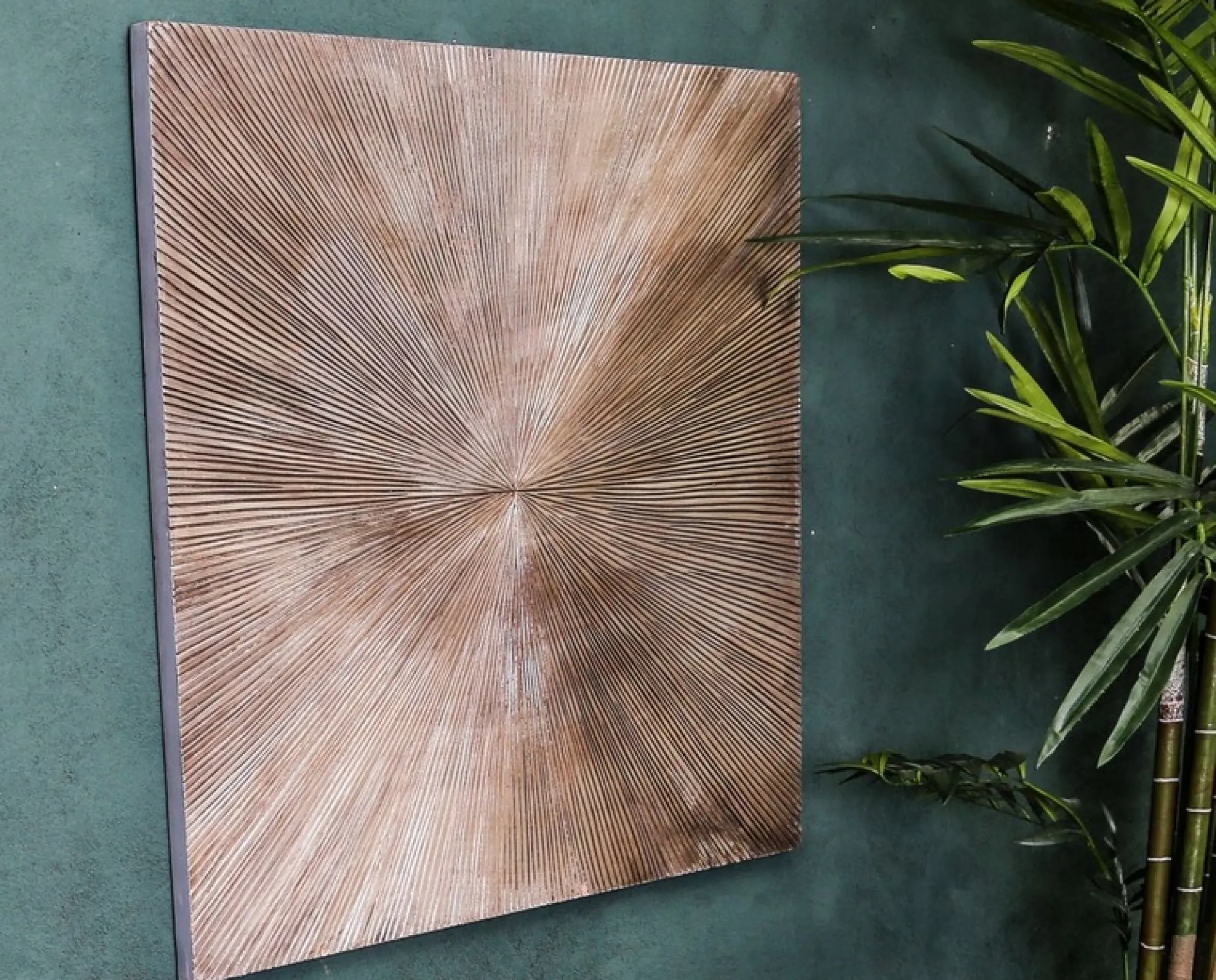 Wandpaneel Wandbild Brown Pattern Wanddekoration XL