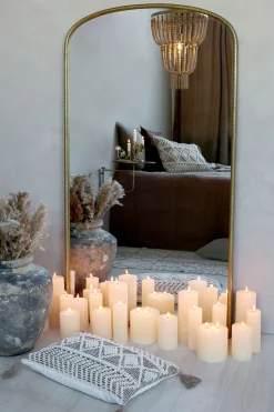 Wandspiegel Garderobenspiegel Romance Pearl 170/90 Gold