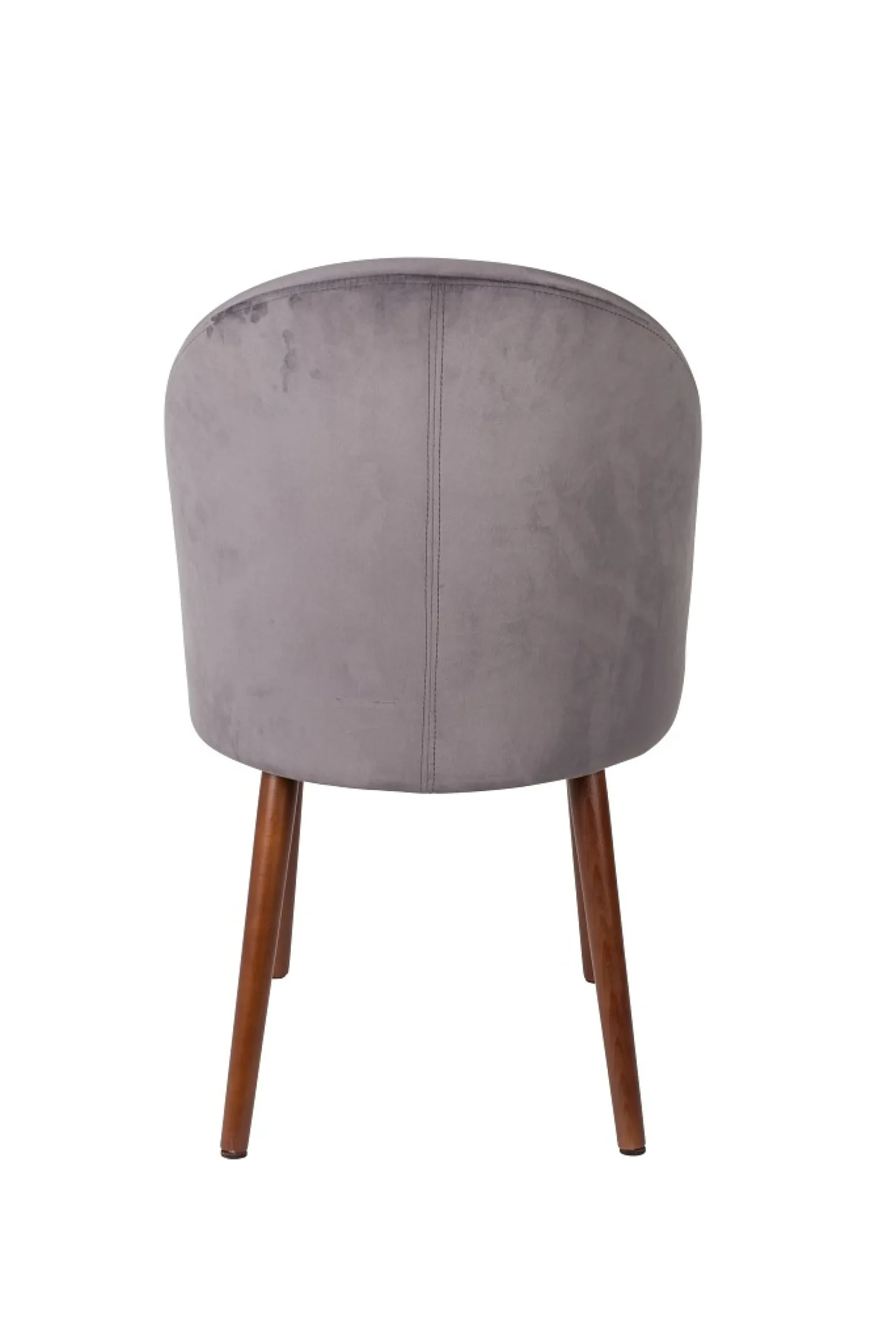 Zuiver Retro Esszimmerstuhl Barbara Samt Grau